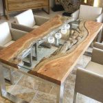 unusual dining tables unique dining room tables new ideas wood slab