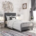 Queen Size Upholstered Beds You'll Love | Wayfair