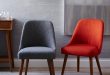 Mid-Century Upholstered Dining Chair | west elm