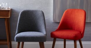 Mid-Century Upholstered Dining Chair | west elm