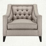 Rylan Tufted Upholstered Chair in Taranto Dove | Arhaus Furniture