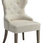 Amazon.com - Florence Upholstered Dining Chair with Tufted Back