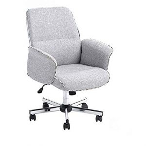 Amazon.com: HOMY CASA Home Office Chair Upholstered Desk Chair