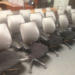 Used Humanscale Liberty Mesh back Ergonomic Chairs at the Office