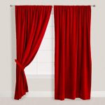 Amazon.com: Red Velvet Curtain 52 x 108 inch, Velvet Curtain Pair