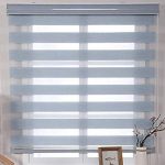 Amazon.com: Wood Horizontal Window Blinds,Linen Roller Blind Double