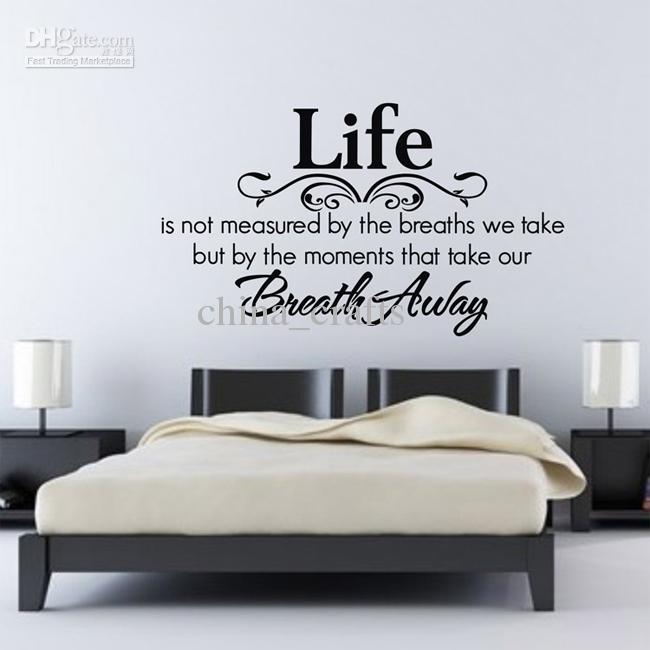 Bedroom Wall Quotes Living Room Wall Decals Vinyl Wall Stickers