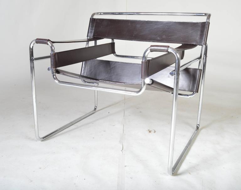 Vintage 1960s Wassily Chair by Marcel Breuer for Gavina Italy at 1stdibs