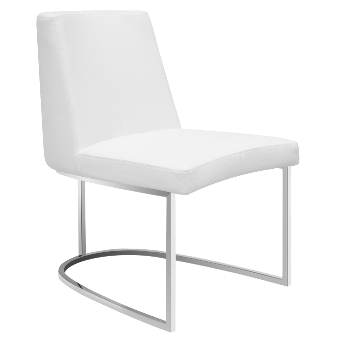 Modern Dining Chairs | Chichi White Side Chair | Eurway