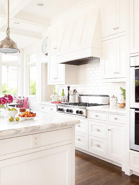 White kitchen in 2019 | For the Home | Kitchen styling, All white