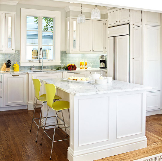 Design Ideas for White Kitchens | Traditional Home