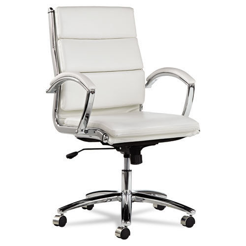 White Leather Office Chair | Office Chair