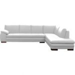 Cream Leather Sectional Sofa | Wayfair