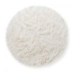 Faux Fur Rug (3' Round) White - Pillowfort™ : Target