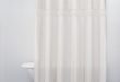 Solid Crochet With Tassels Shower Curtain White - Opalhouse™ : Target