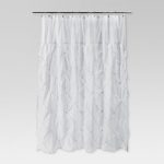 Pintuck Shower Curtain - Threshold™ : Target