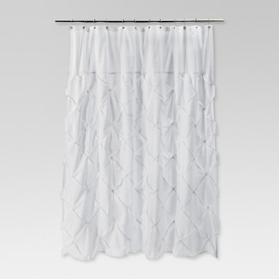 Pintuck Shower Curtain - Threshold™ : Target