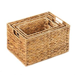 Amazon.com: Wicker Baskets For Storage, Stackable Organizer Bins