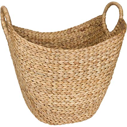Amazon.com: Seagrass Storage Basket by West Dwelling - Large Water