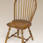 Oak Bow-Back Side Windsor Chair