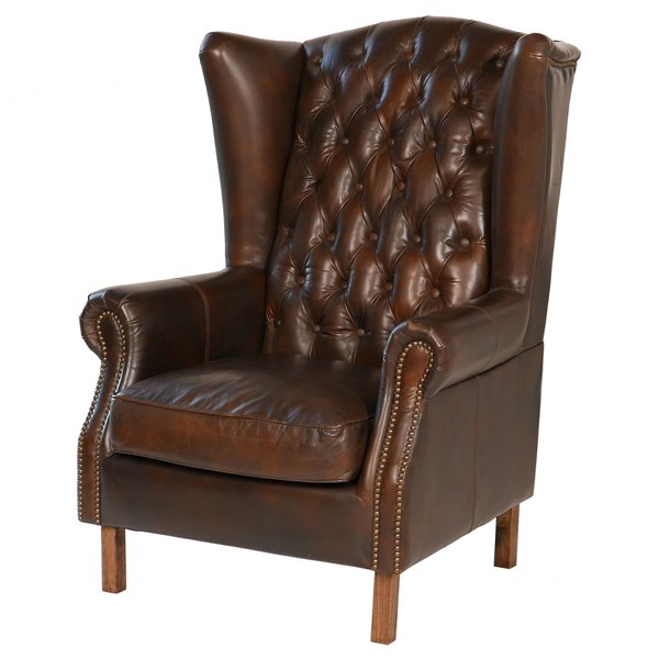 Joseph Allen Old World Wingback Chair | Wayfair