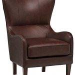 Amazon.com: Stone & Beam Mid-Century Modern Leather Wingback Chair