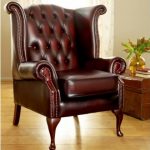 Leather Wingback Chairs: High Back, Scroll, Queen Anne & More