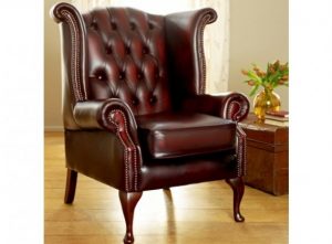 Leather Wingback Chairs: High Back, Scroll, Queen Anne & More