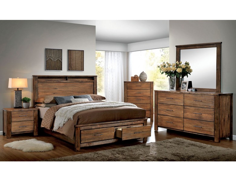 Nellwyn Rustic Oak Bedroom Furniture