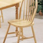 Amazon.com - Set of 4 Natural Finish Farm House Wood Dining Chair