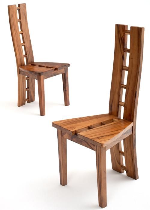 Contemporary Chair, Modern Side Chair, Modern Wooden Dining Chair