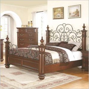 Wood And Wrought Iron Bed Frames | Bedroom Ideas | Wrought iron beds