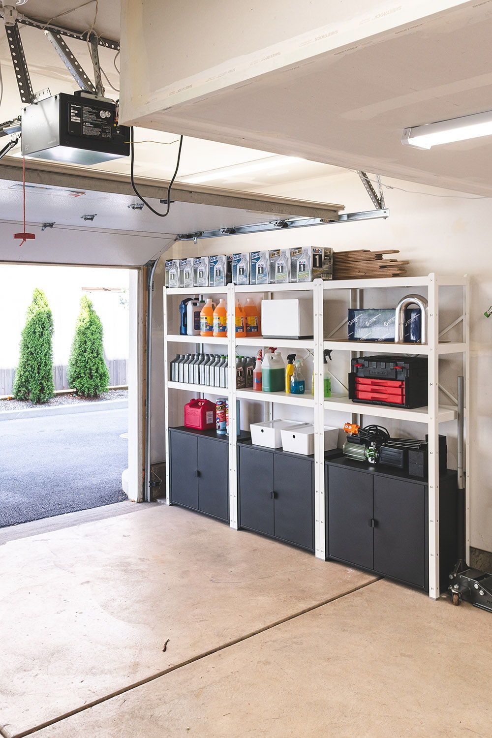 Making your garage storage ideas work
for  you