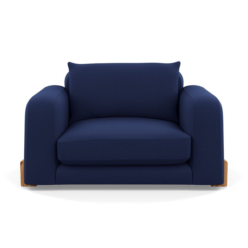 Navy loveseat furniture pride of any  house
