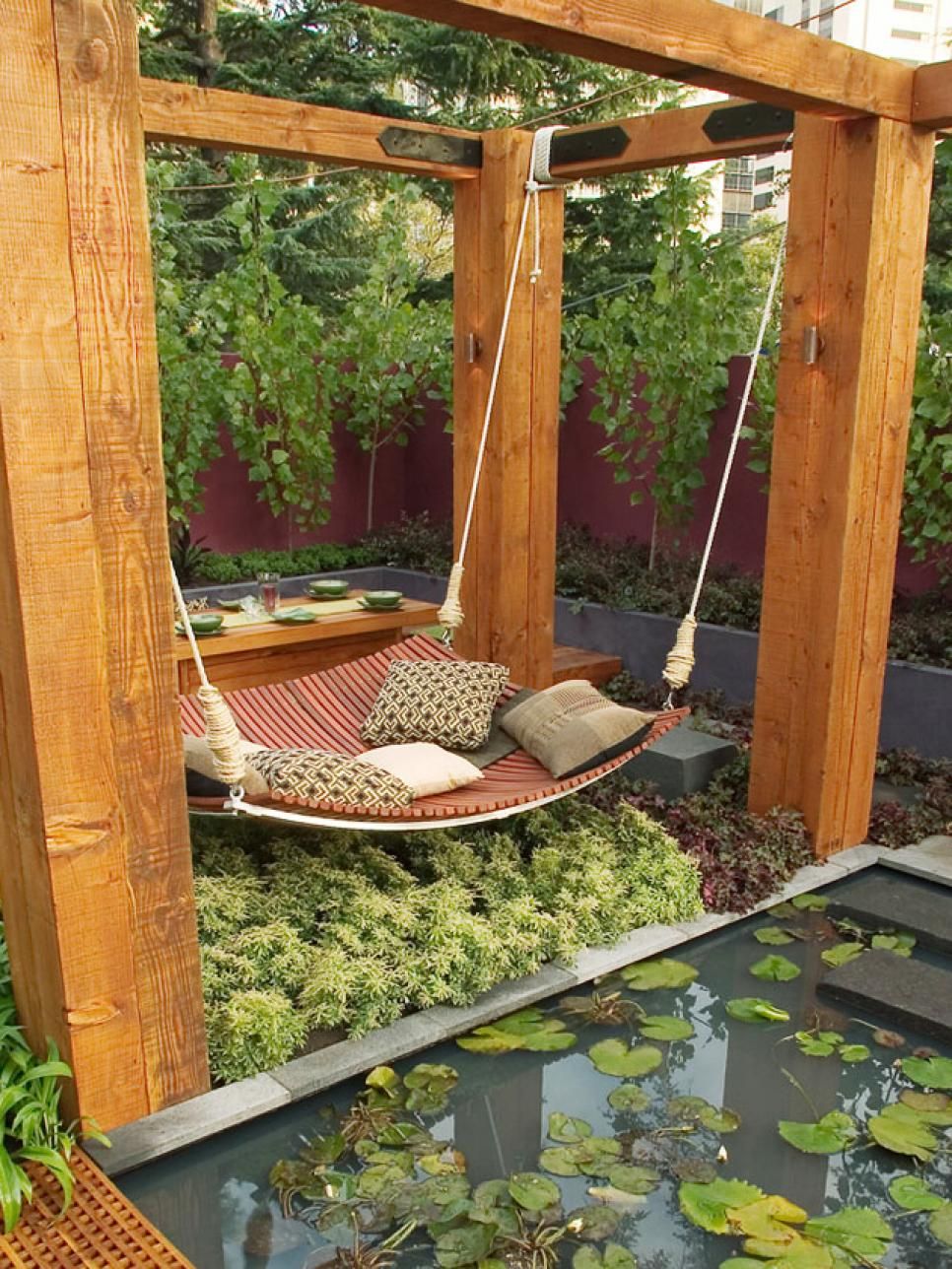 Bring some exotic feel to your space with
  outdoor daybed
